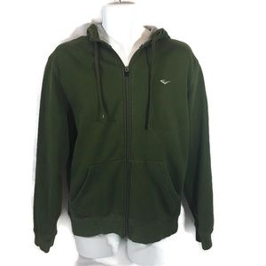 Everlast Hooded Men’s Jacket Green Size Medium